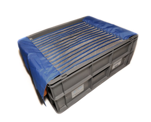 Euro with fabric dunnage